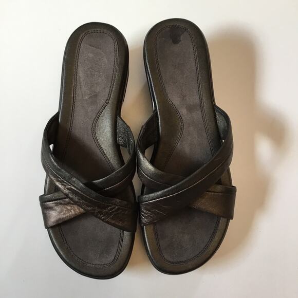 Nike Air Shoes - Nike Air Gray Wedge Sandals